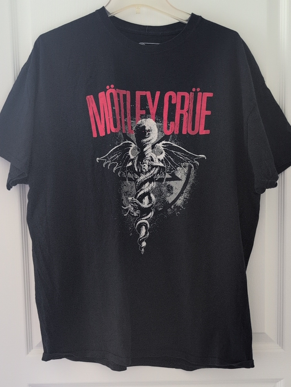 Global "Motley Crue" Classic Dr. Feelgood Black Adult T-Shirt